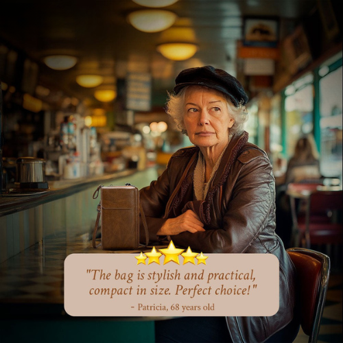 Bolso compacto elegante de Nicole