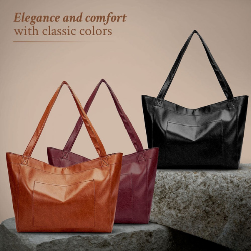 Bolso de hombro vintage con dije de Aurora