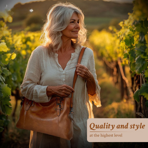 El elegante encanto de Sienna | Bolso de hombro elegante