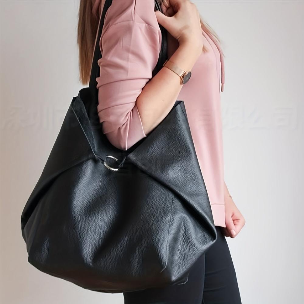 Suavidad retro de Renée | Bolso tote de gran capacidad