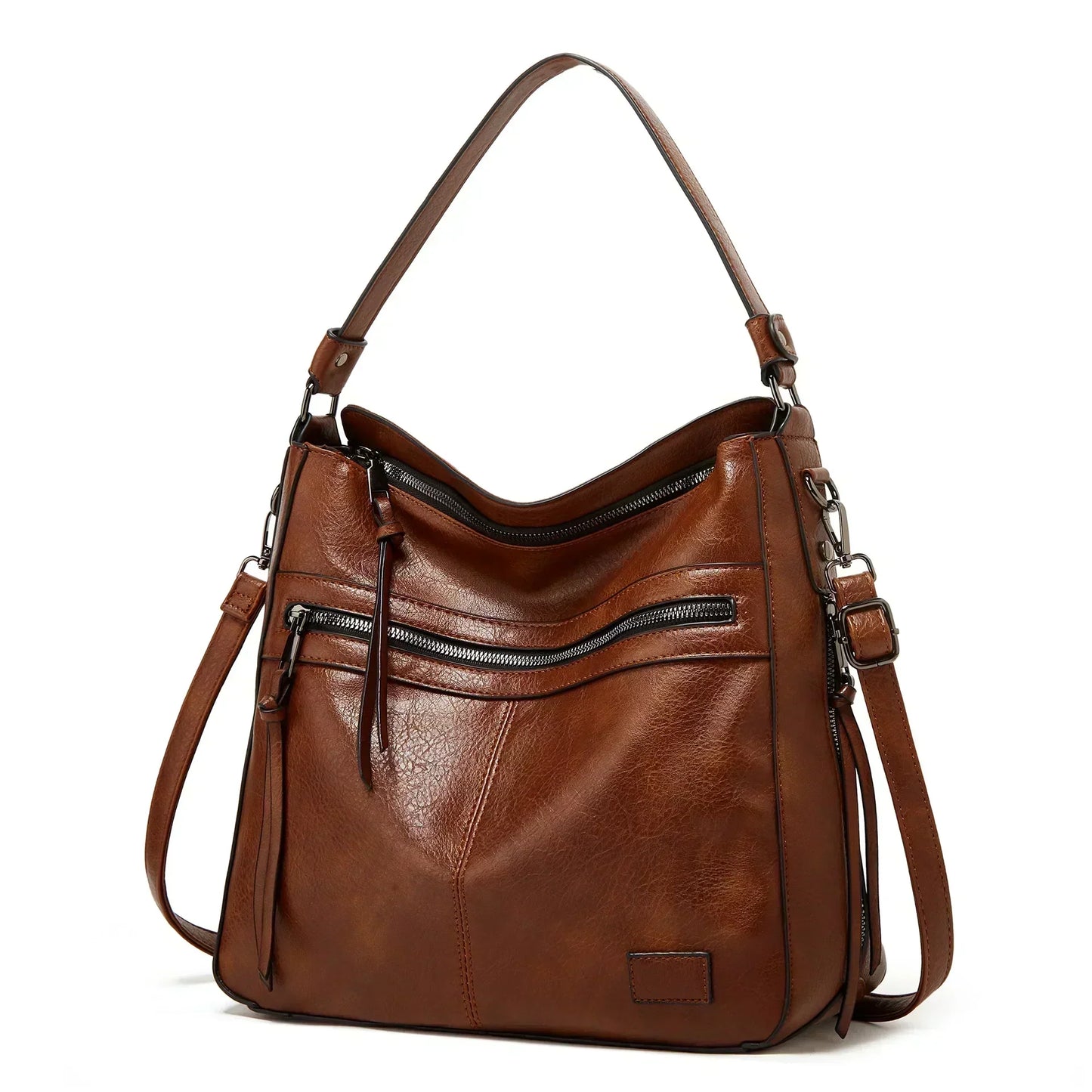 Charm vintage de Muriel | Bolso de hombro de piel
