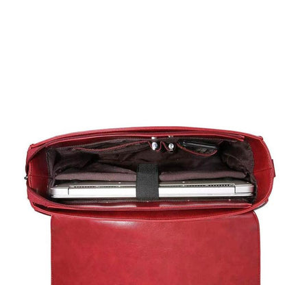 Elegante bolso satchel con pajarita de Grace