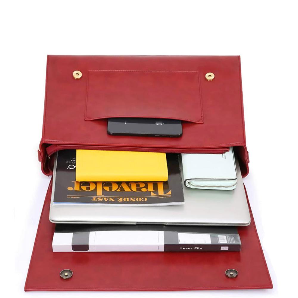 Elegante bolso satchel con pajarita de Grace